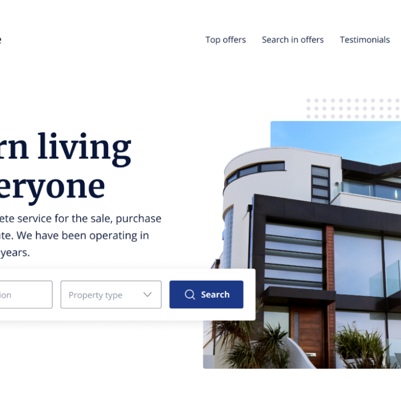 Real Estate Website